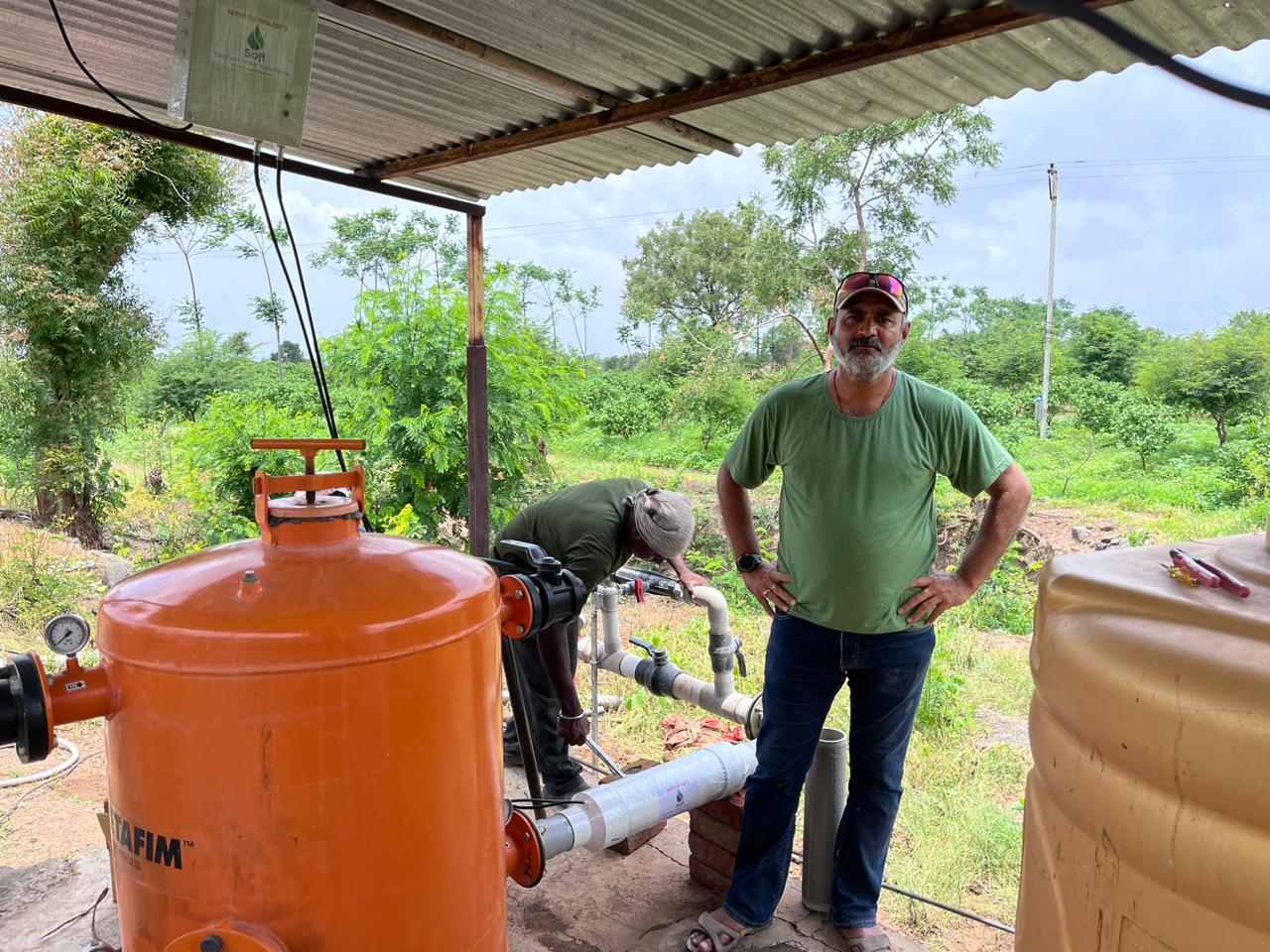 hard water softener for agriculture in india