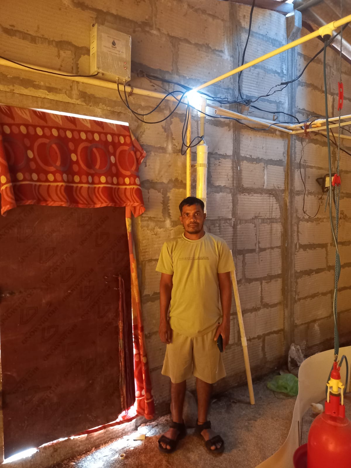 broiler not gaining weight after 25 days poultry water quality solution india